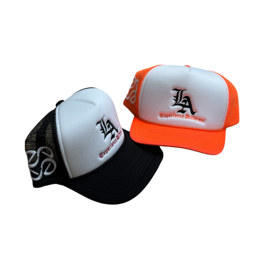 LA foam trucker hats (Experience Different)